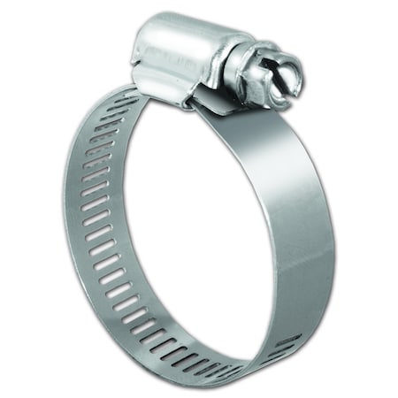 Protie Hose Clamp, Stainless, SAE Size 72, Range 4-1/16 in. - 5 in., 10PK 33018